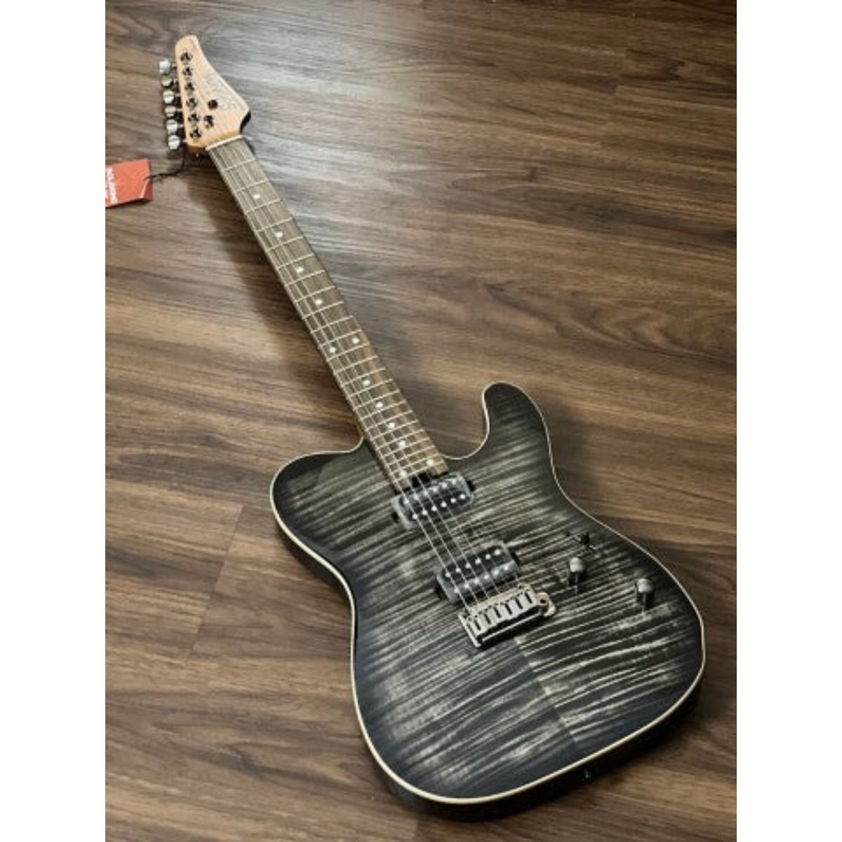 Đàn Guitar Điện Soloking MT1 FM 24 Deluxe, Charcoal Burst