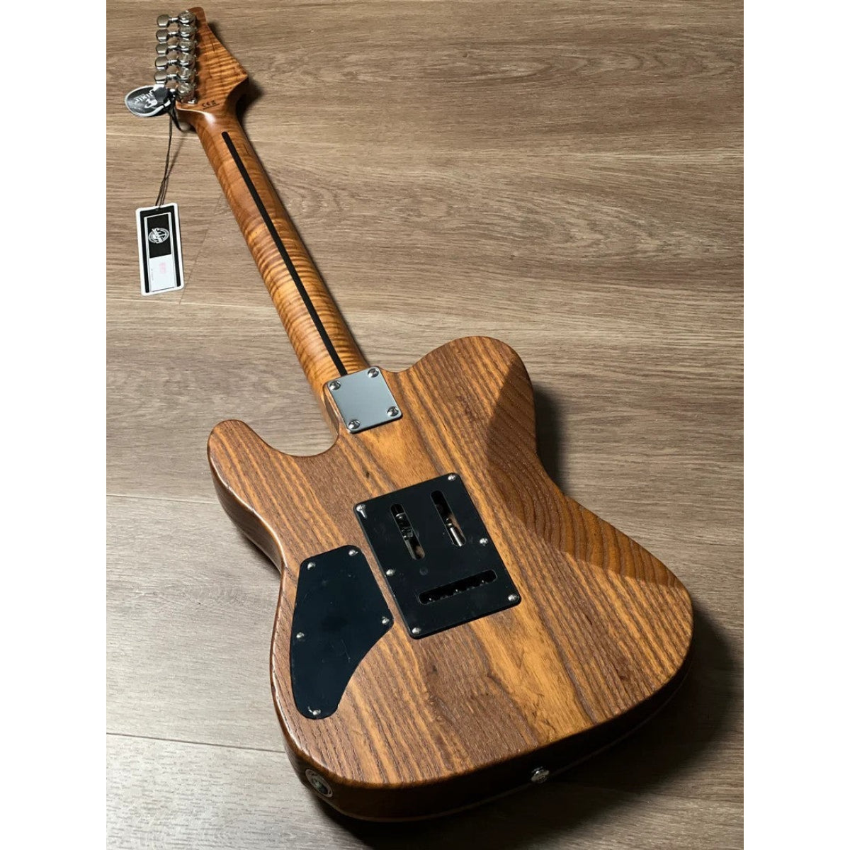 Đàn Guitar Điện Soloking MT1 FM Deluxe 24 HH FMN, Roasted Flame Maple Neck, Natural Satin