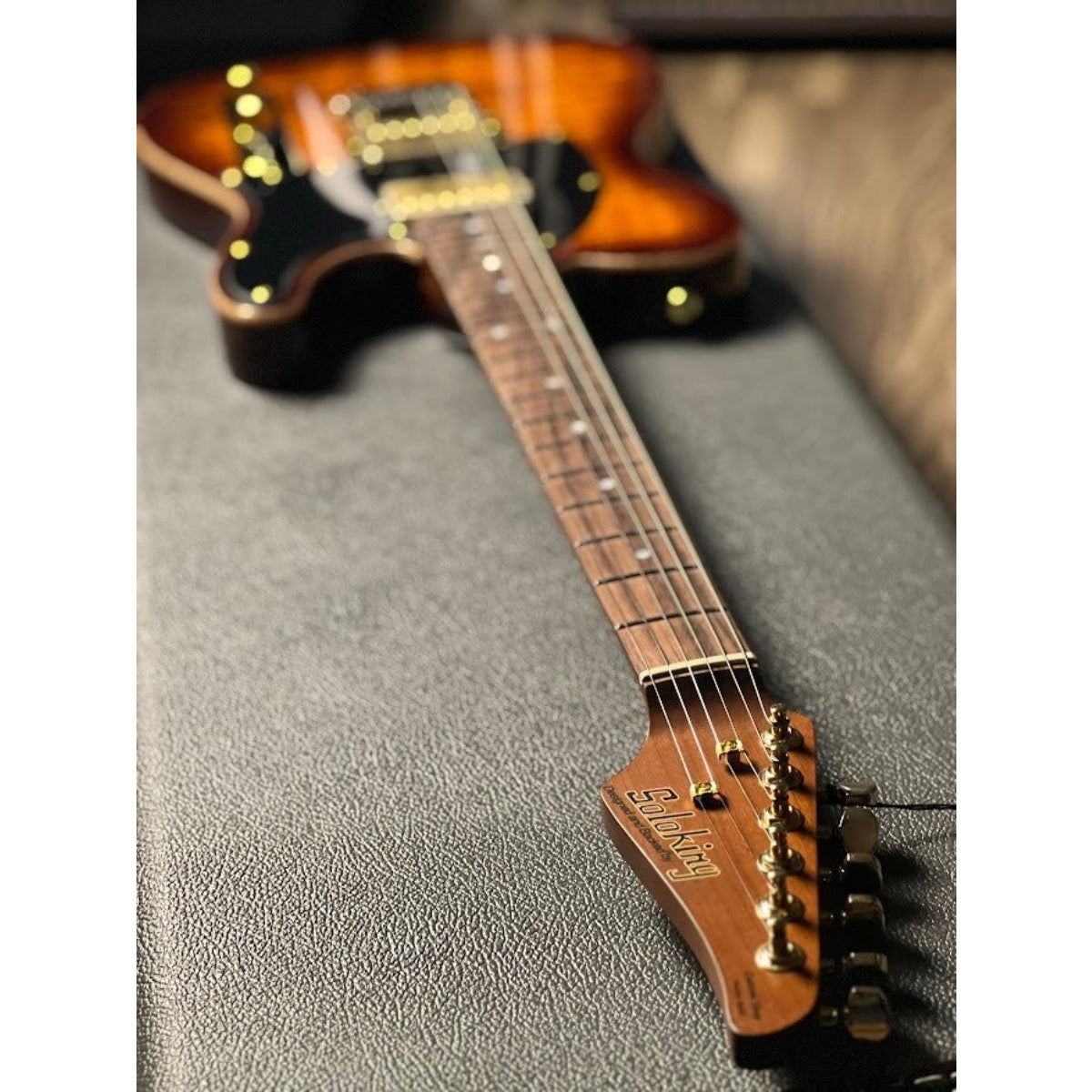 Đàn Guitar Điện Soloking MT1 FMT 22 Deluxe HH, Shaded Edgeburst Nafiri Special Run