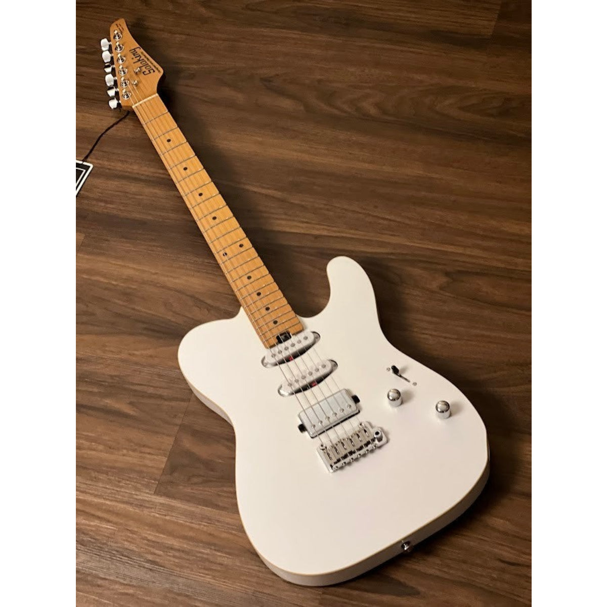 Đàn Guitar Điện Soloking MT1 Modern 22 HSS, Olympic White