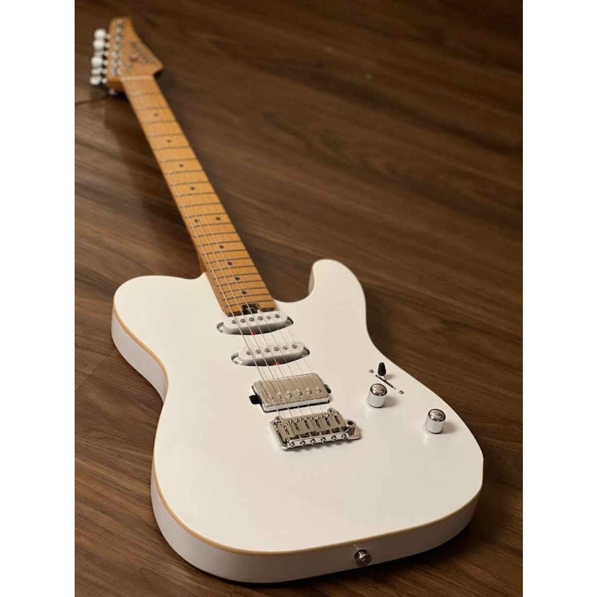 Đàn Guitar Điện Soloking MT1 Modern 22 HSS, Olympic White