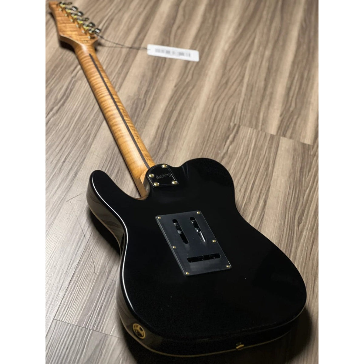 Đàn Guitar Điện Soloking MT1 Modern 24 HH FMN, Roasted Flame Maple Neck, Black Beauty JESCAR