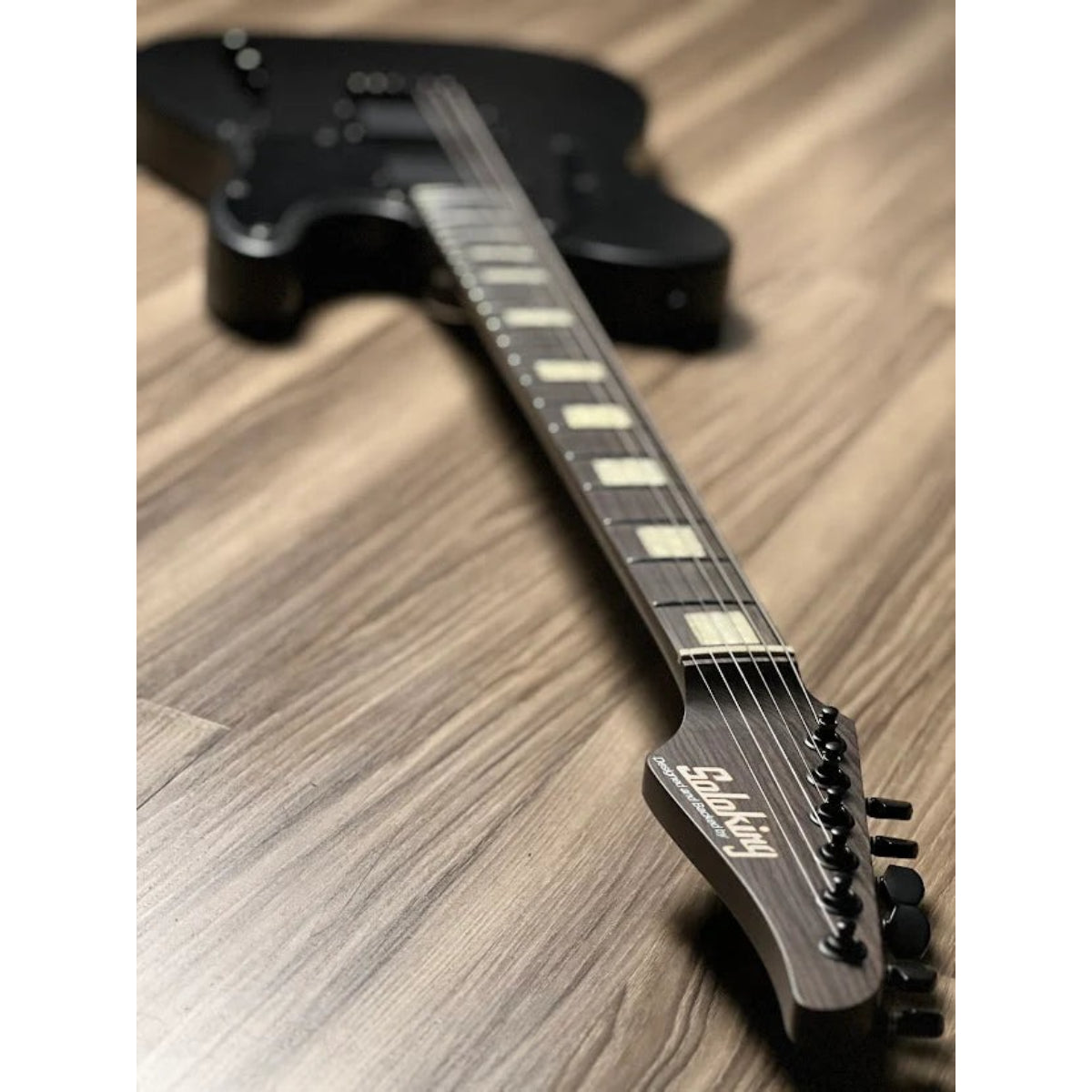 Đàn Guitar Điện Soloking MT1 Modern HH 24 Active, Stealth Black Nafiri Special Run