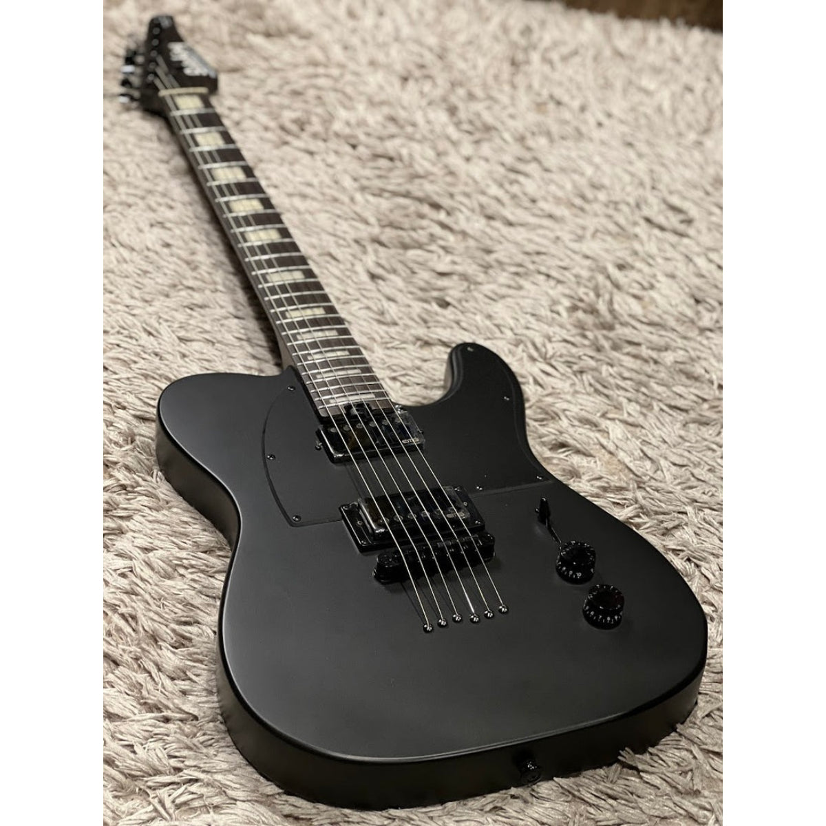 Đàn Guitar Điện Soloking MT1 Modern HH 24 MOD, EMG James Hetfield HET SET, Satin Black Matte
