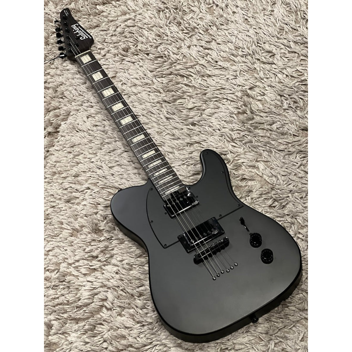 Đàn Guitar Điện Soloking MT1 Modern HH 24 MOD, EMG James Hetfield HET SET, Satin Black Matte