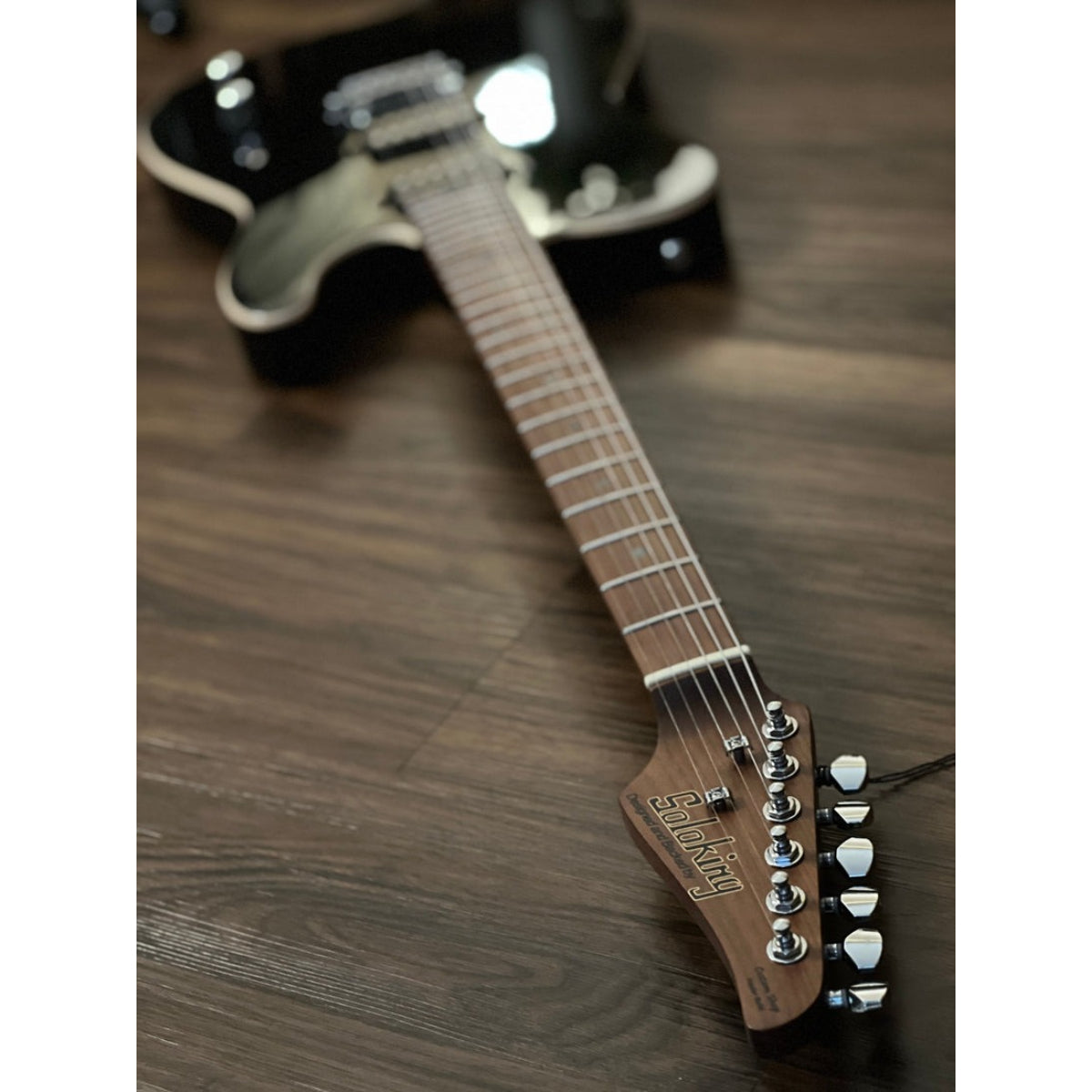 Đàn Guitar Điện Soloking MT1 Modern HH 24 Pro, 9 Sound Switch, Black