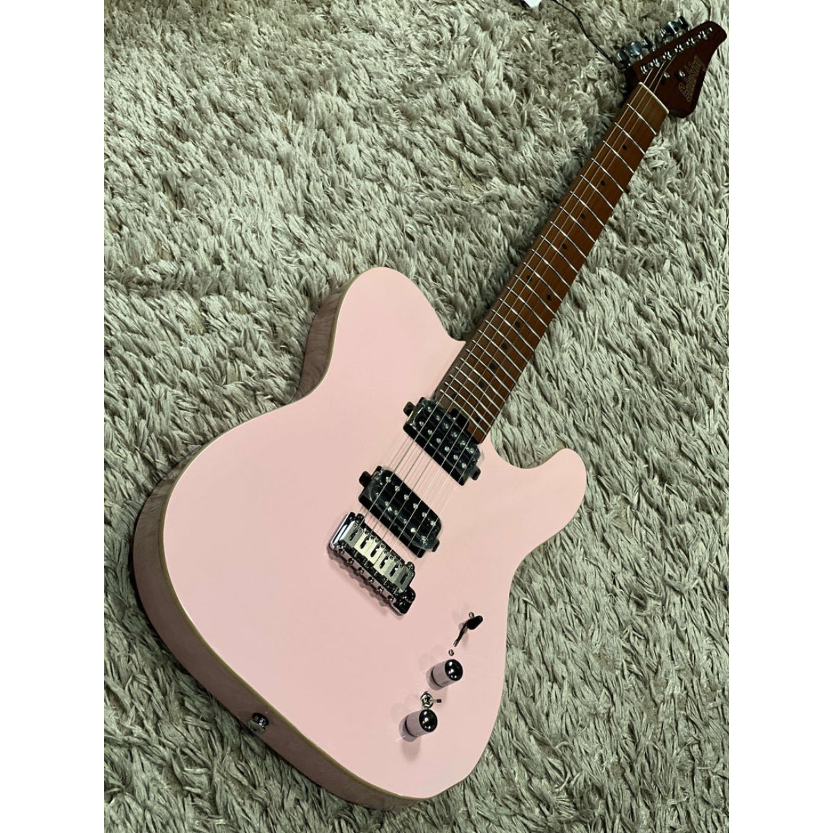 Đàn Guitar Điện Soloking MT1 Modern HH 24 Pro, 9 Sound Switch, Shell Pink