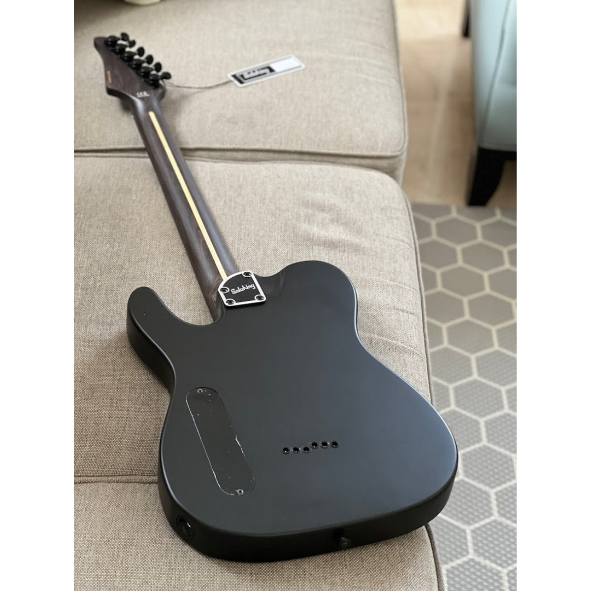 Đàn Guitar Điện Soloking MT1 Modern HH 24, Satin Black Matte Nafiri Special Run