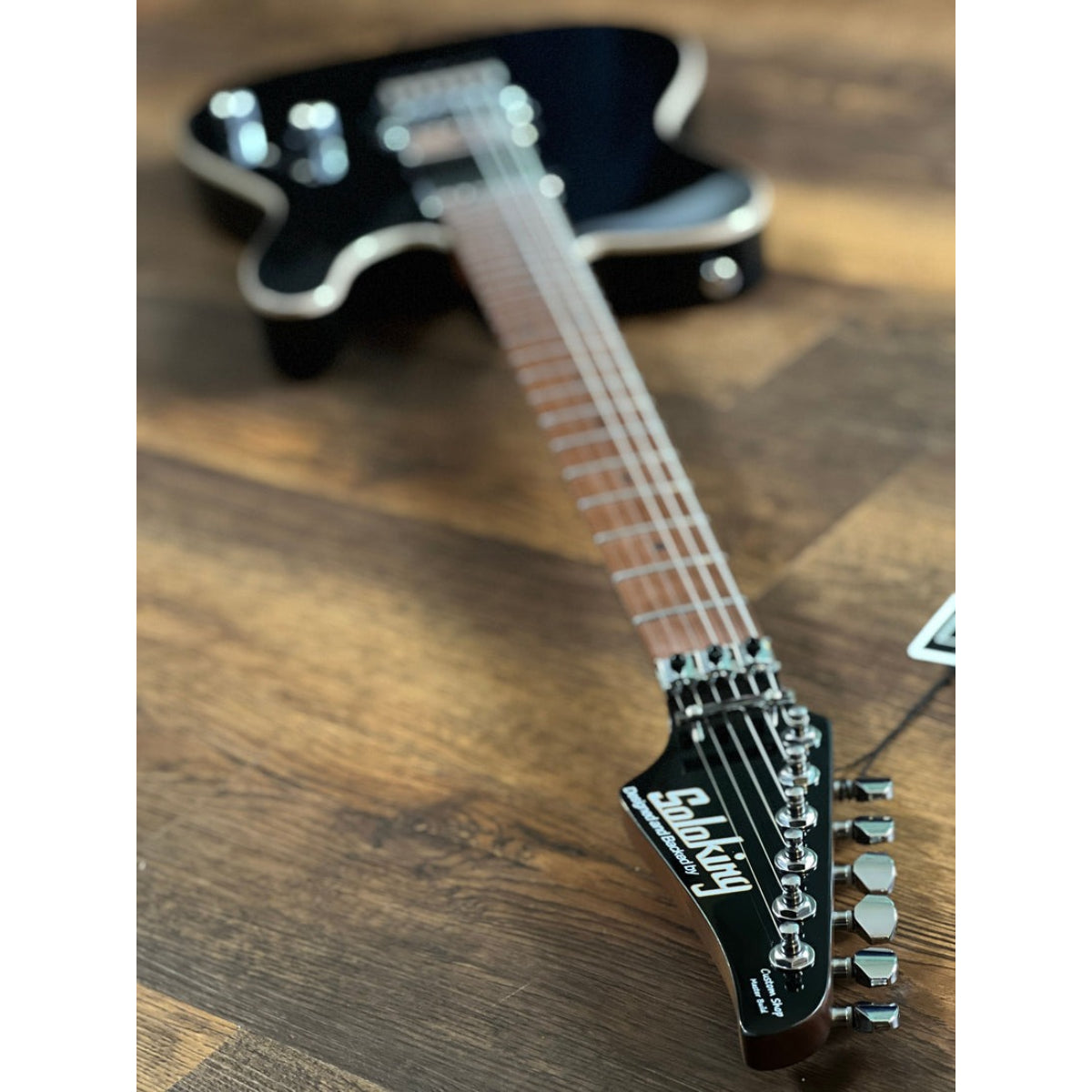 Đàn Guitar Điện Soloking MT1 Modern HH FR 24, Black Nafiri Special Run