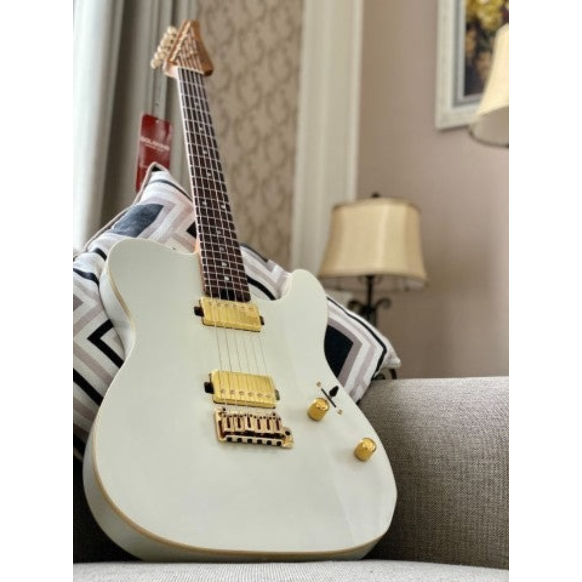Đàn Guitar Điện Soloking MT1 Modern HH MKII, Gold Hardware, Pearl White Metallic