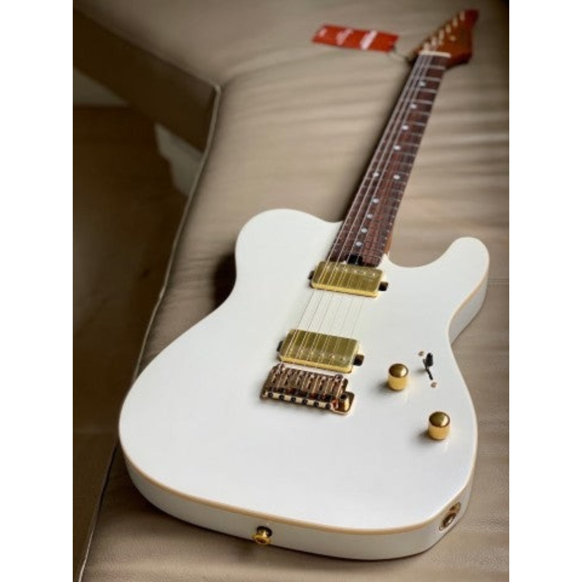 Đàn Guitar Điện Soloking MT1 Modern HH MKII, Gold Hardware, Pearl White Metallic