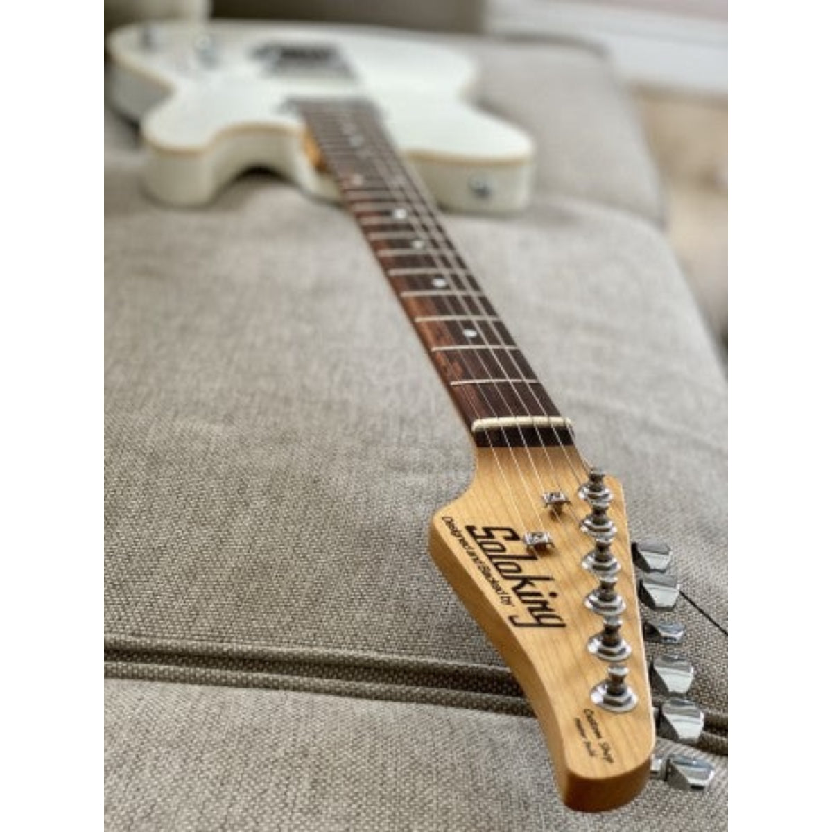 Đàn Guitar Điện Soloking MT1 Modern HH, Roasted Neck, Pearl White Metallic