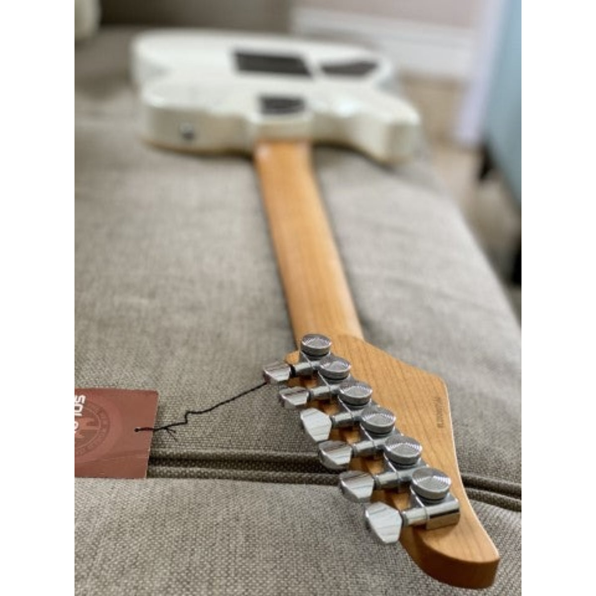 Đàn Guitar Điện Soloking MT1 Modern HH, Roasted Neck, Pearl White Metallic