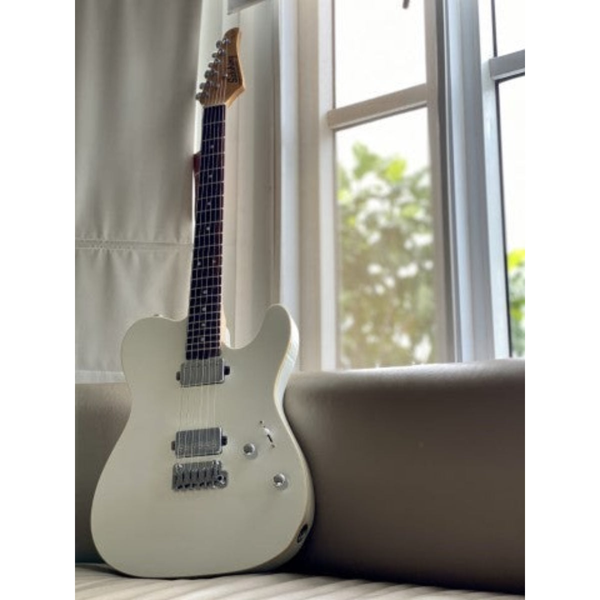 Đàn Guitar Điện Soloking MT1 Modern HH, Roasted Neck, Pearl White Metallic