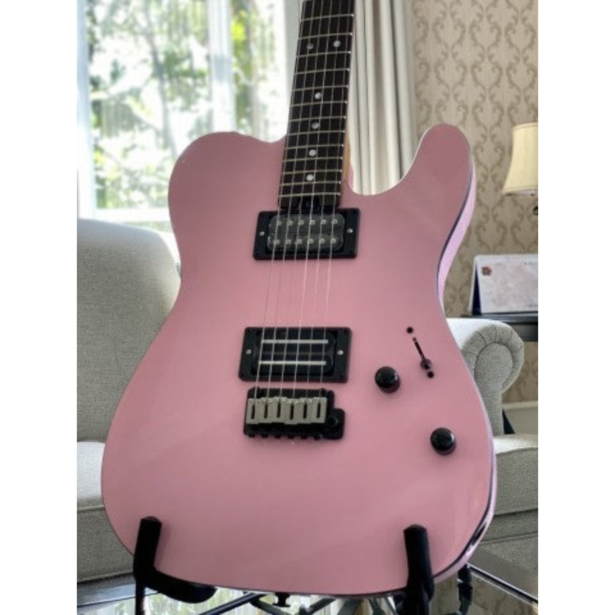Đàn Guitar Điện Soloking MT1 Modern, Roasted Neck, Rosewood FB, Shell Pink