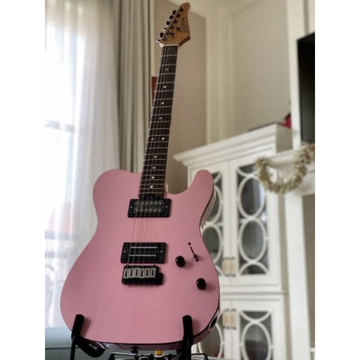Đàn Guitar Điện Soloking MT1 Modern, Roasted Neck, Rosewood FB, Shell Pink