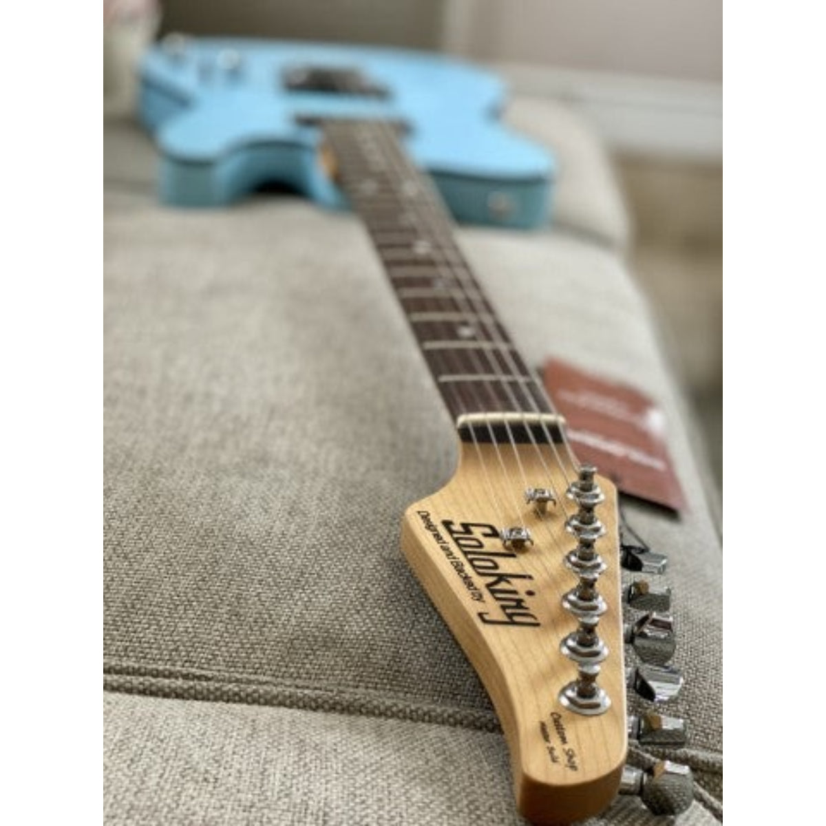 Đàn Guitar Điện Soloking MT1 Modern, Roasted Neck, Rosewood FB, Sonic Blue