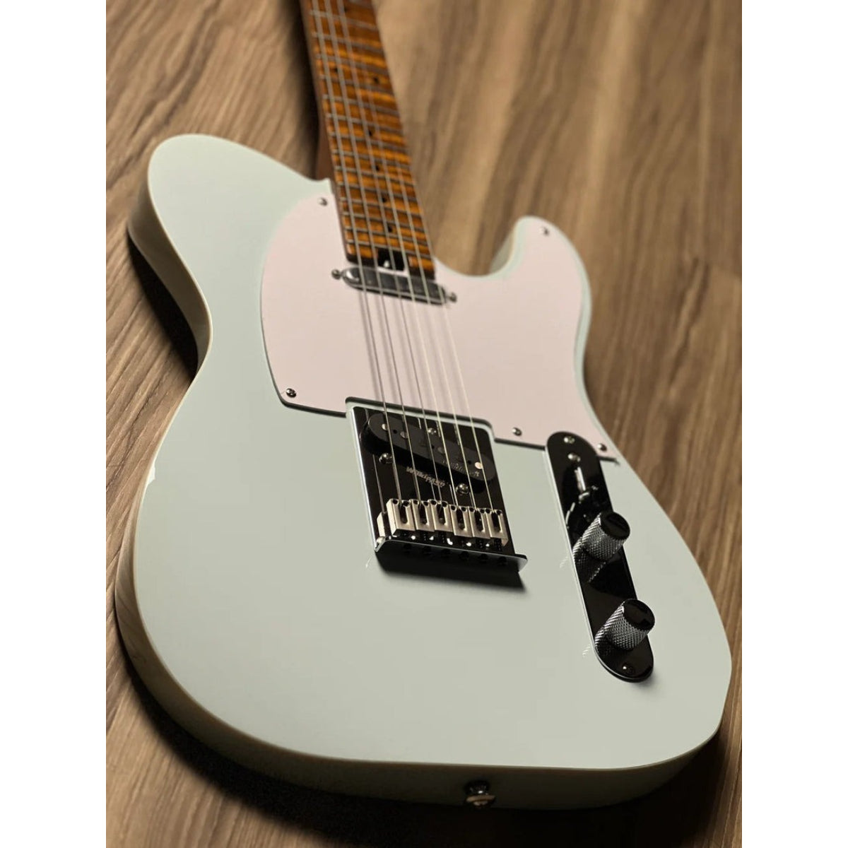 Đàn Guitar Điện Soloking MT1 Vintage FMN, Roasted Flame Maple Neck, Faded Sonic Blue Nafiri Special Run