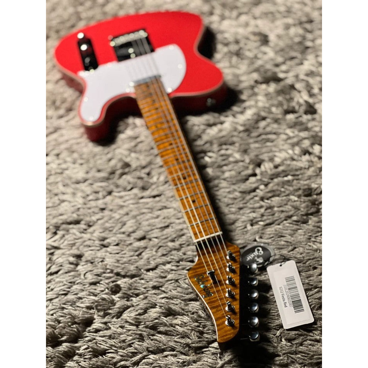 Đàn Guitar Điện Soloking MT1 Vintage FMN, Roasted Flame Maple Neck, Fiesta Red Nafiri Special Run
