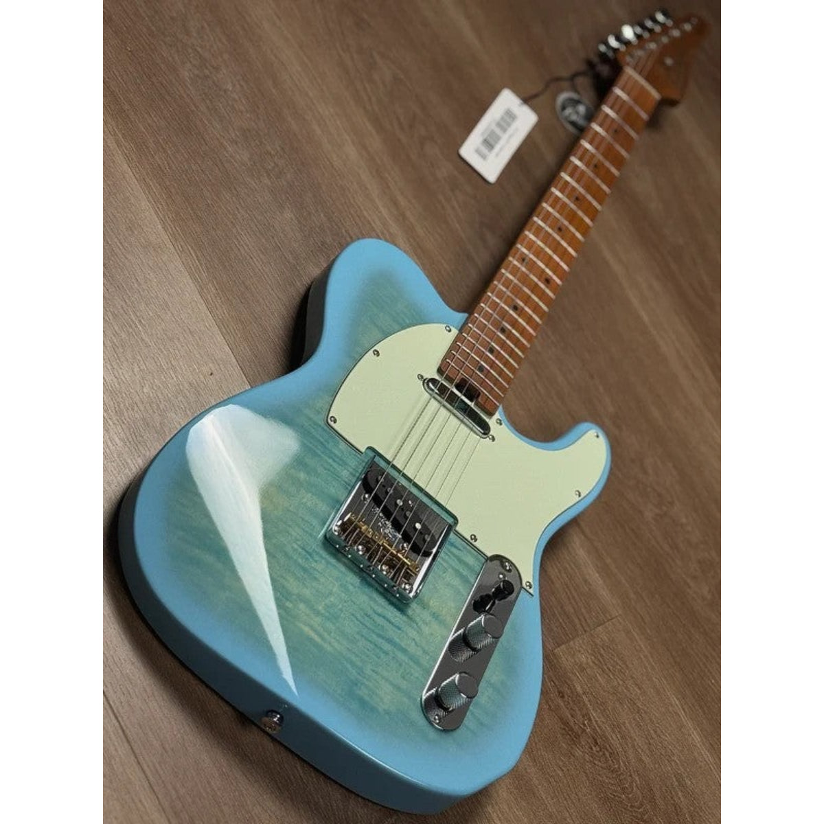 Đàn Guitar Điện Soloking MT1 Vintage FMT, Rosewood FB, 5A Flame Top, Celeste Blue Nafiri Special Run
