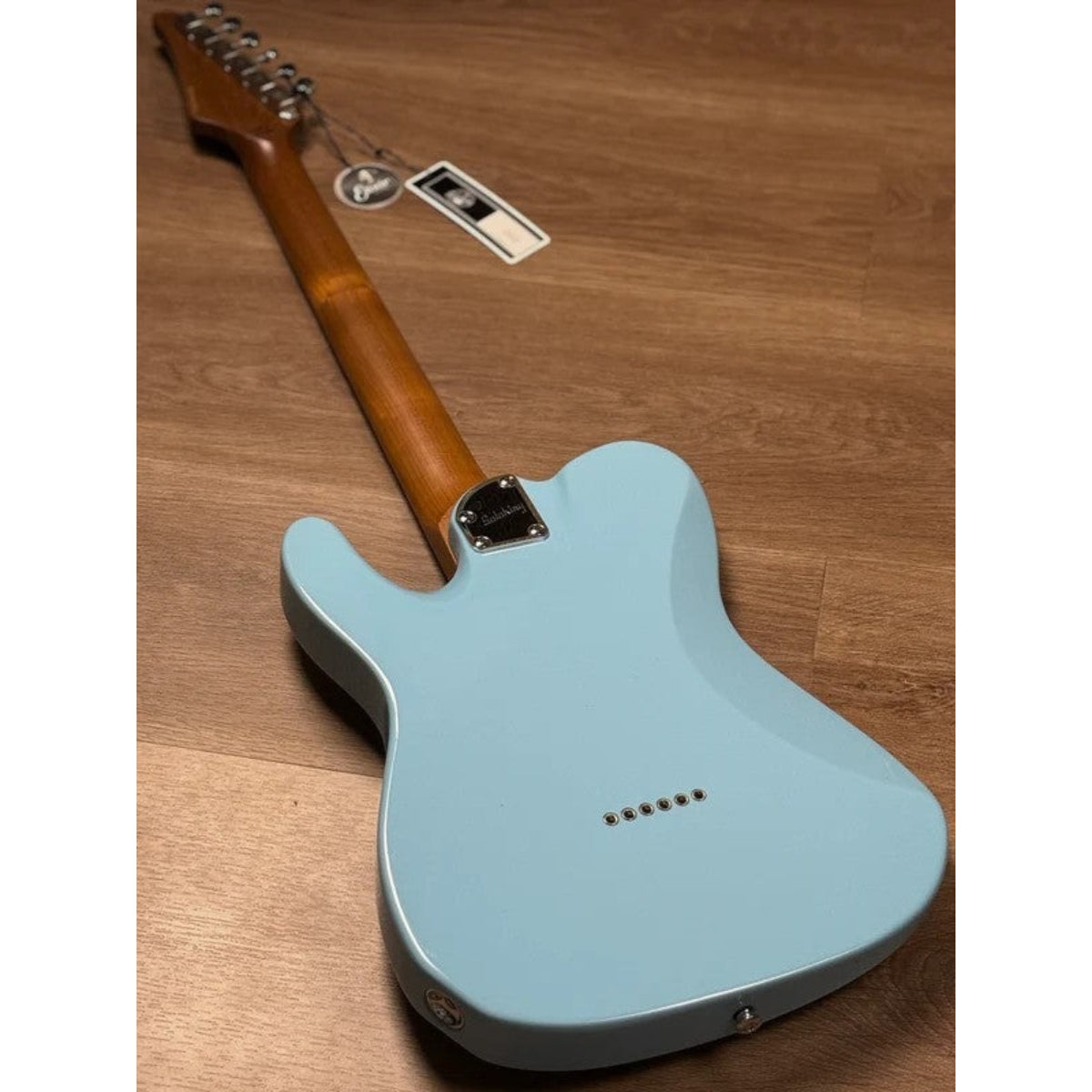 Đàn Guitar Điện Soloking MT1 Vintage FMT, Rosewood FB, 5A Flame Top, Celeste Blue Nafiri Special Run