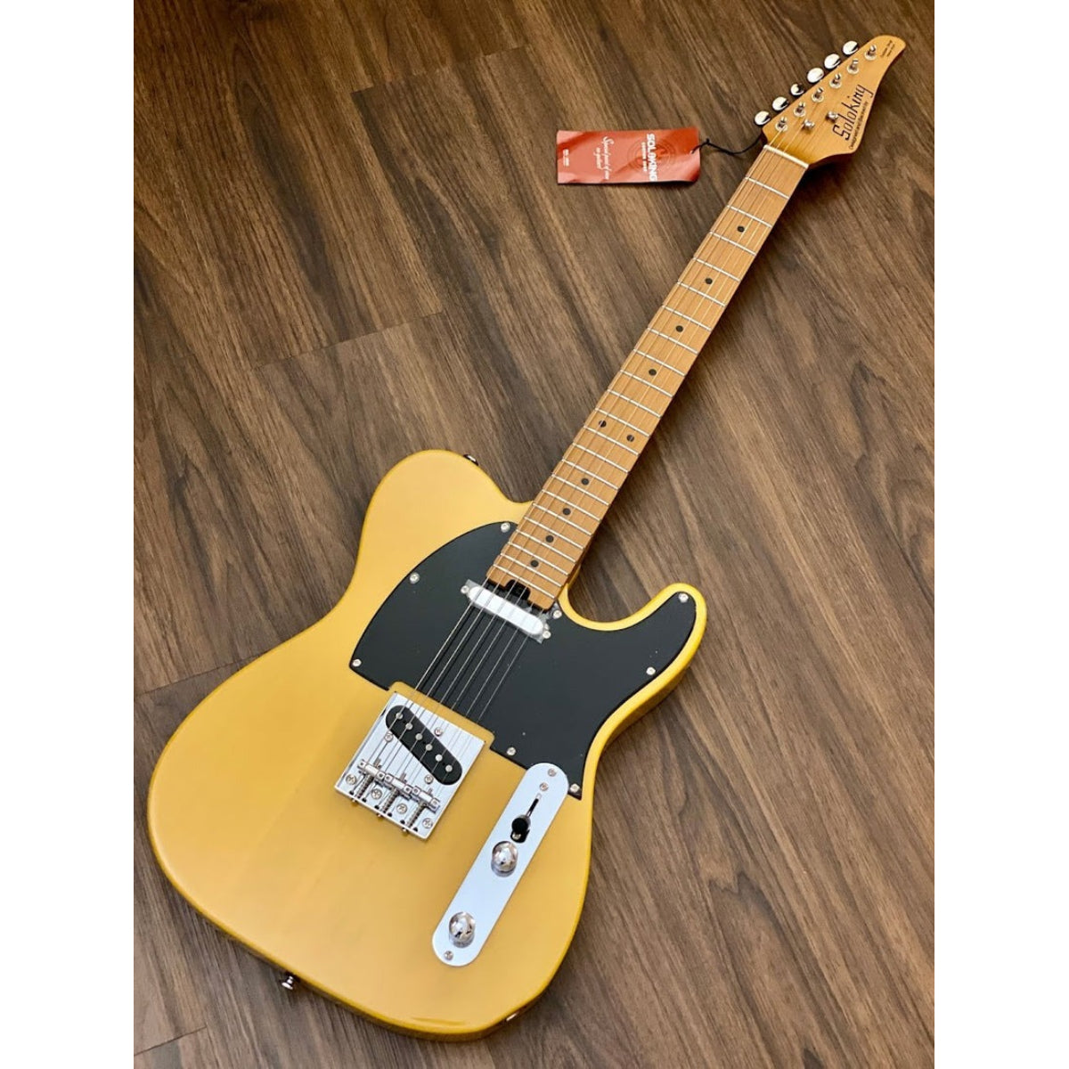Đàn Guitar Điện Soloking MT1 Vintage MKII, Roasted Maple Neck, Butterscotch Blonde