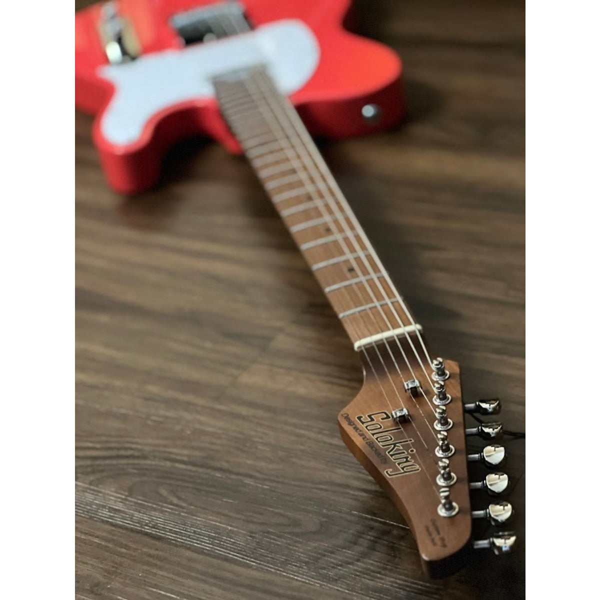 Đàn Guitar Điện Soloking MT1 Vintage MKII, Roasted Maple Neck, Fiesta Red