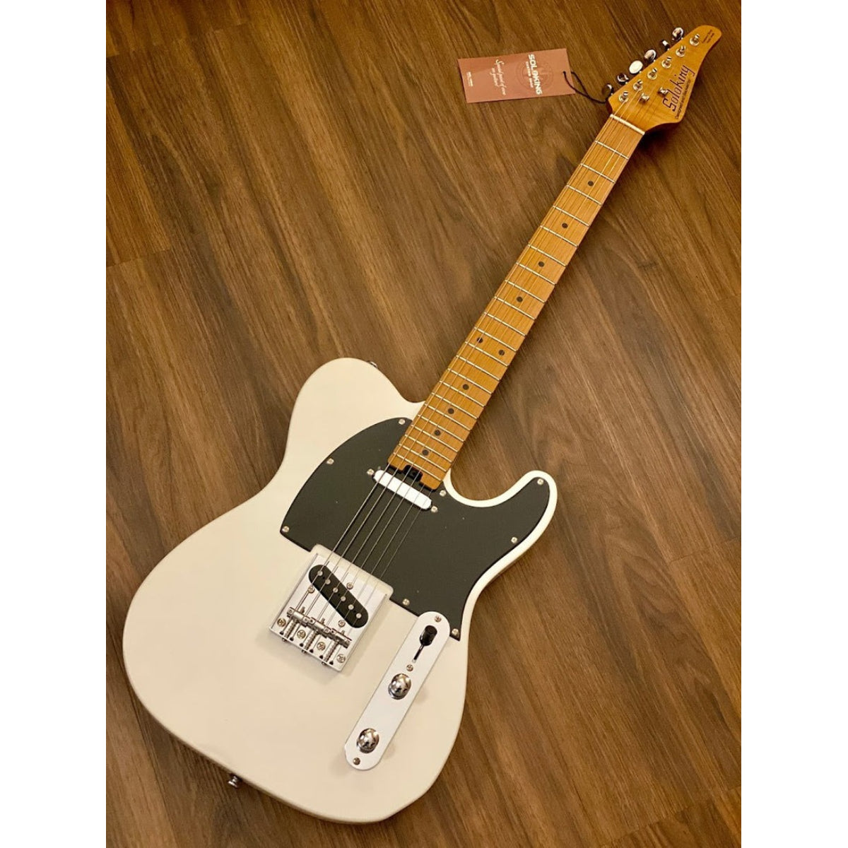 Đàn Guitar Điện Soloking MT1 Vintage MKII, Roasted Maple Neck, Olympic White