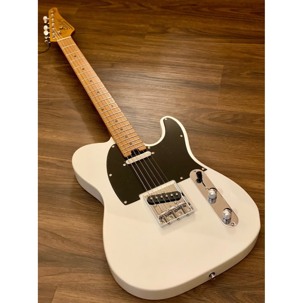 Đàn Guitar Điện Soloking MT1 Vintage MKII, Roasted Maple Neck, Olympic White