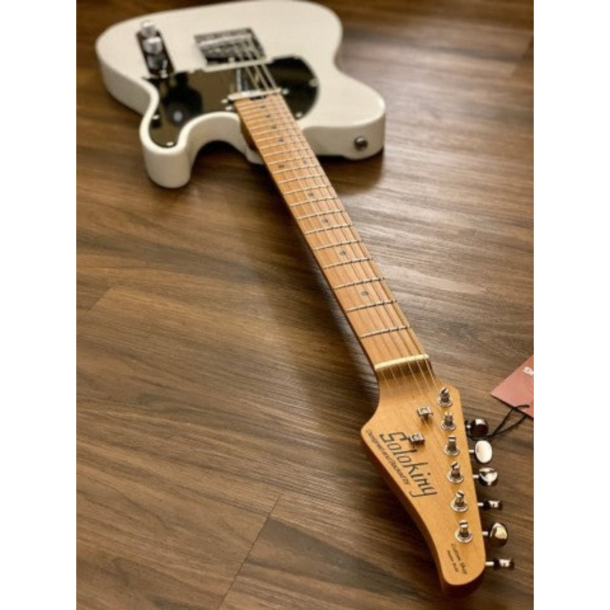 Đàn Guitar Điện Soloking MT1 Vintage MKII, Roasted Maple Neck, Olympic White