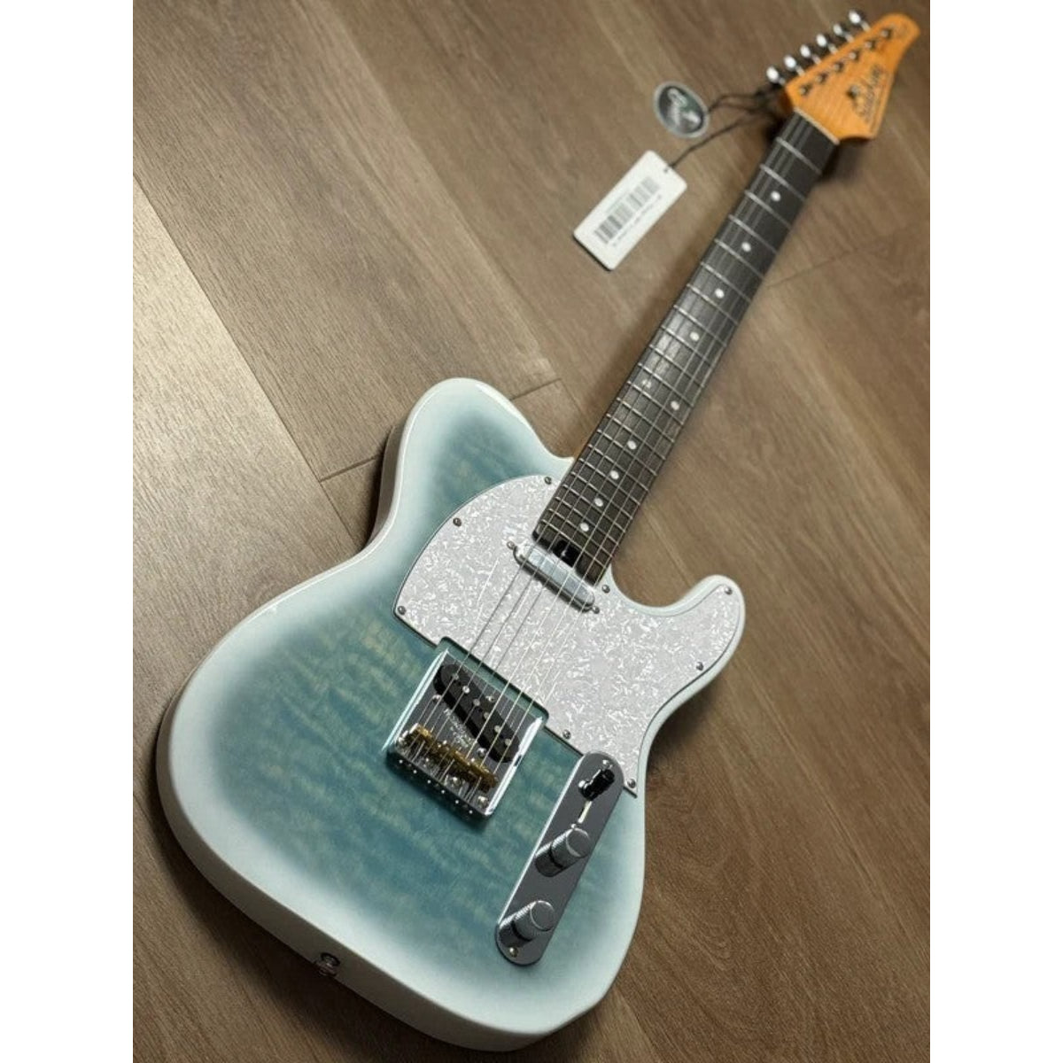 Đàn Guitar Điện Soloking MT1 Vintage Quilt, Rosewood FB, Larimar Nafiri Special Run