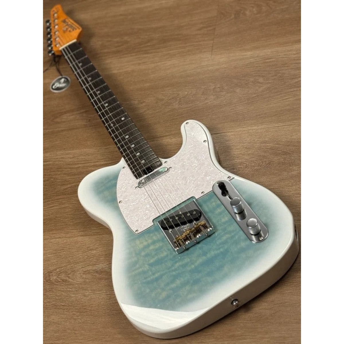 Đàn Guitar Điện Soloking MT1 Vintage Quilt, Rosewood FB, Larimar Nafiri Special Run