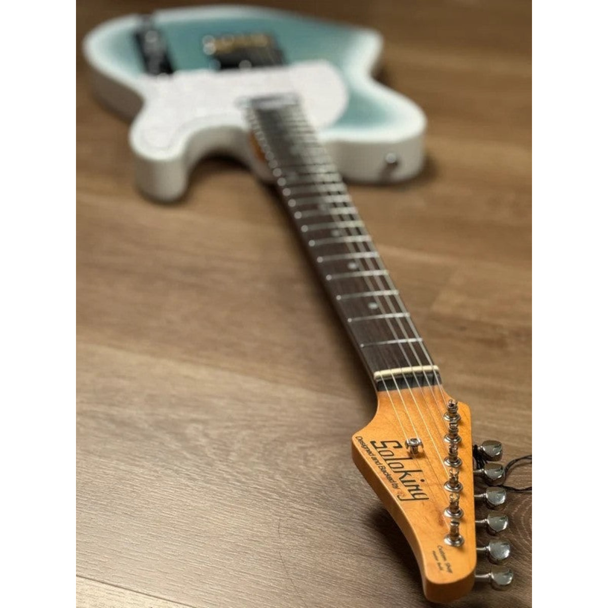 Đàn Guitar Điện Soloking MT1 Vintage Quilt, Rosewood FB, Larimar Nafiri Special Run