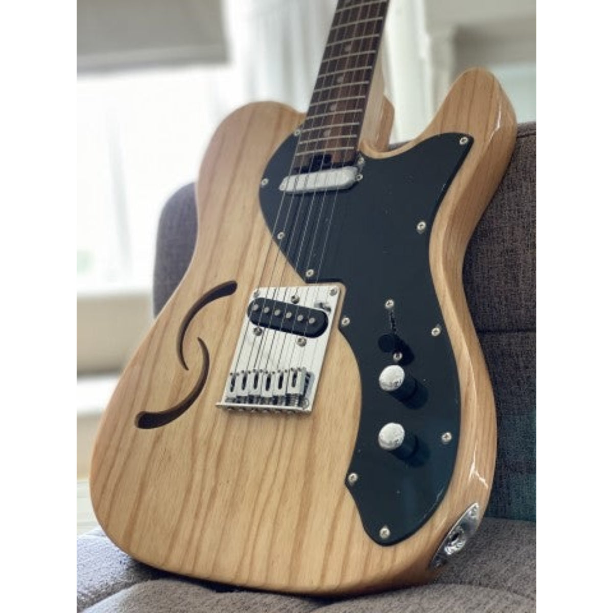 Đàn Guitar Điện Soloking S313 Thinline, Natural