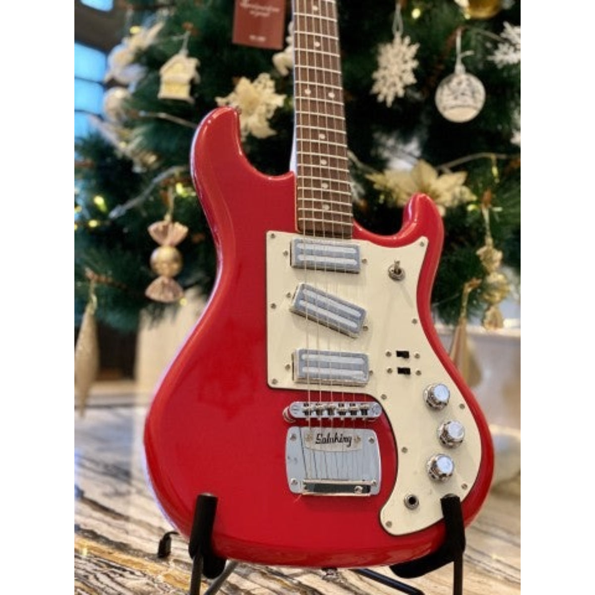 Đàn Guitar Điện Soloking S500, Fiesta Red