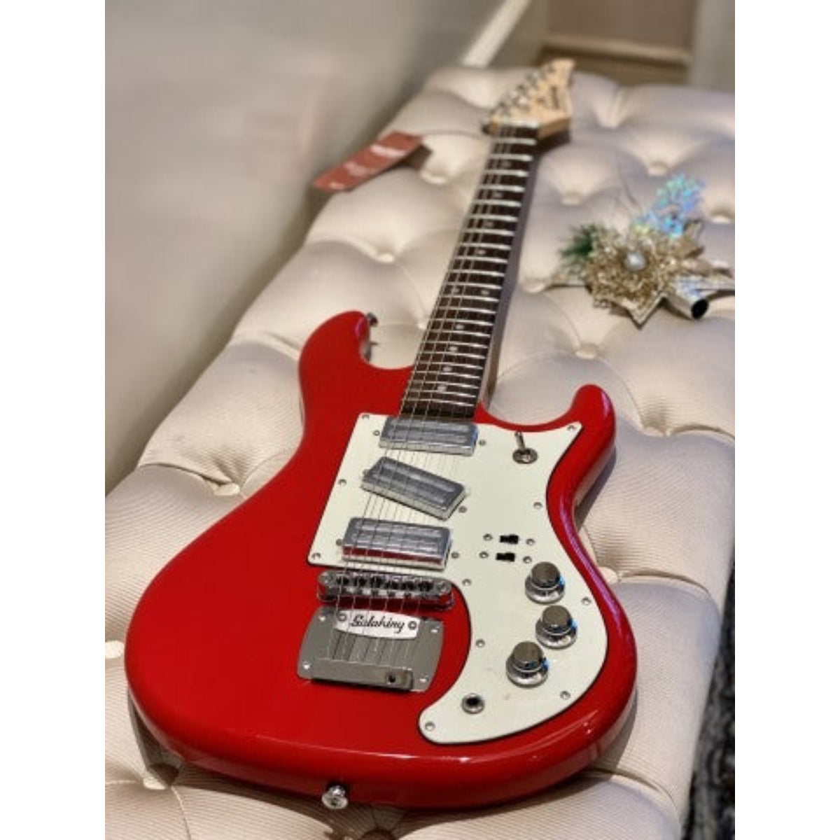 Đàn Guitar Điện Soloking S500, Fiesta Red
