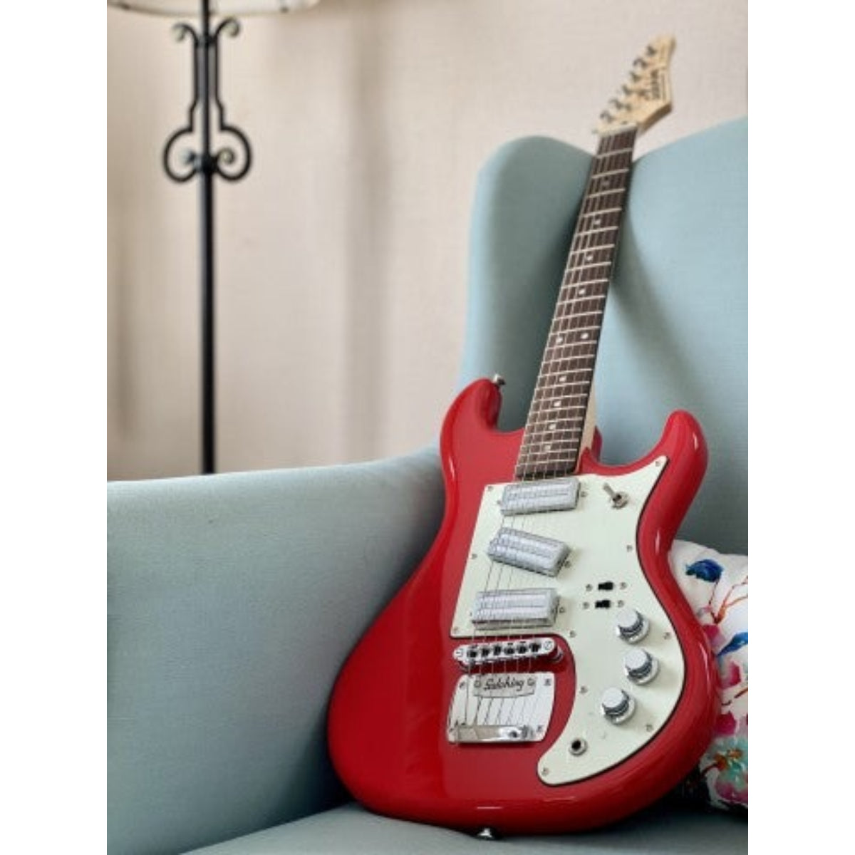 Đàn Guitar Điện Soloking S500, Fiesta Red