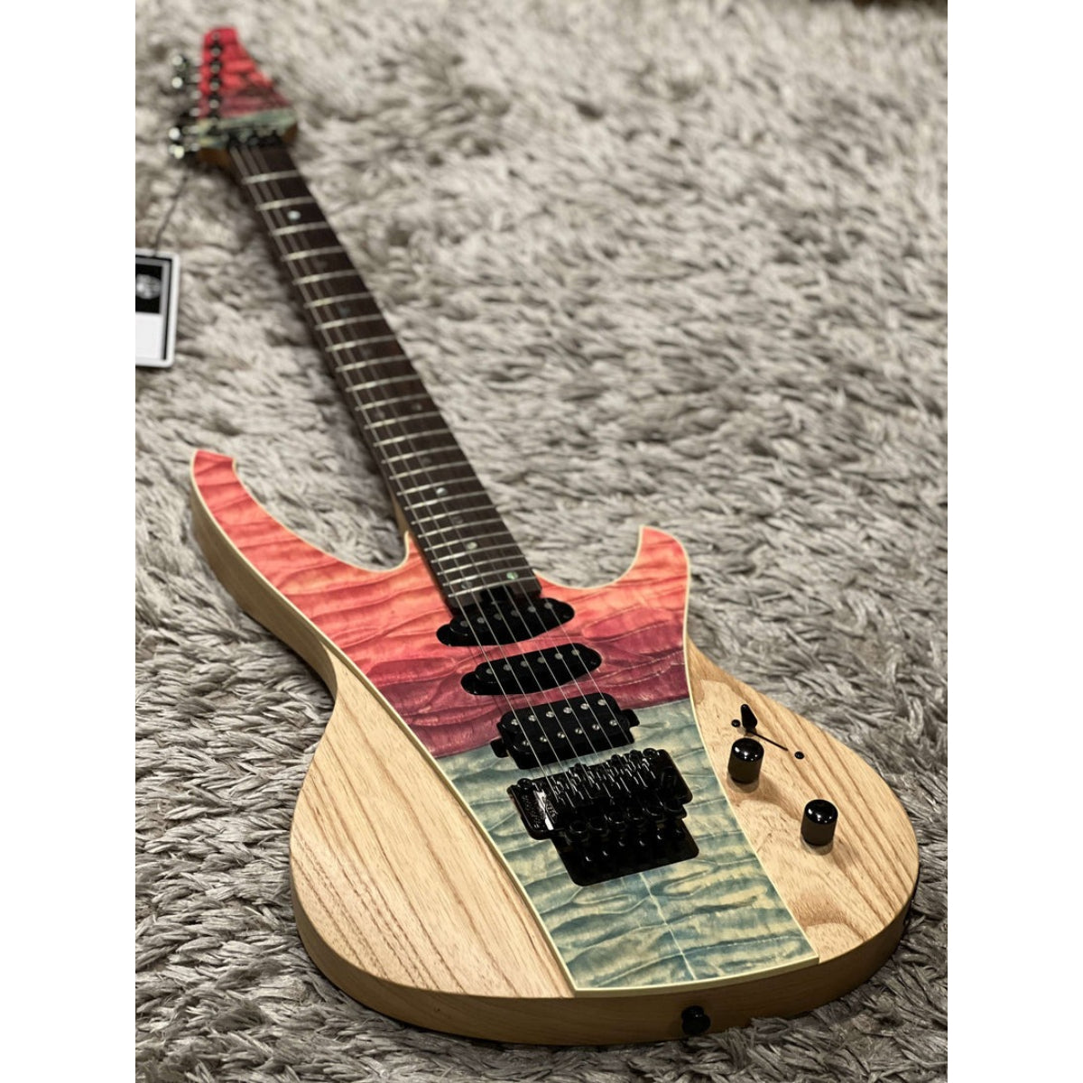 Đàn Guitar Điện Soloking S508Q FR, Bahama Ocean Sunset