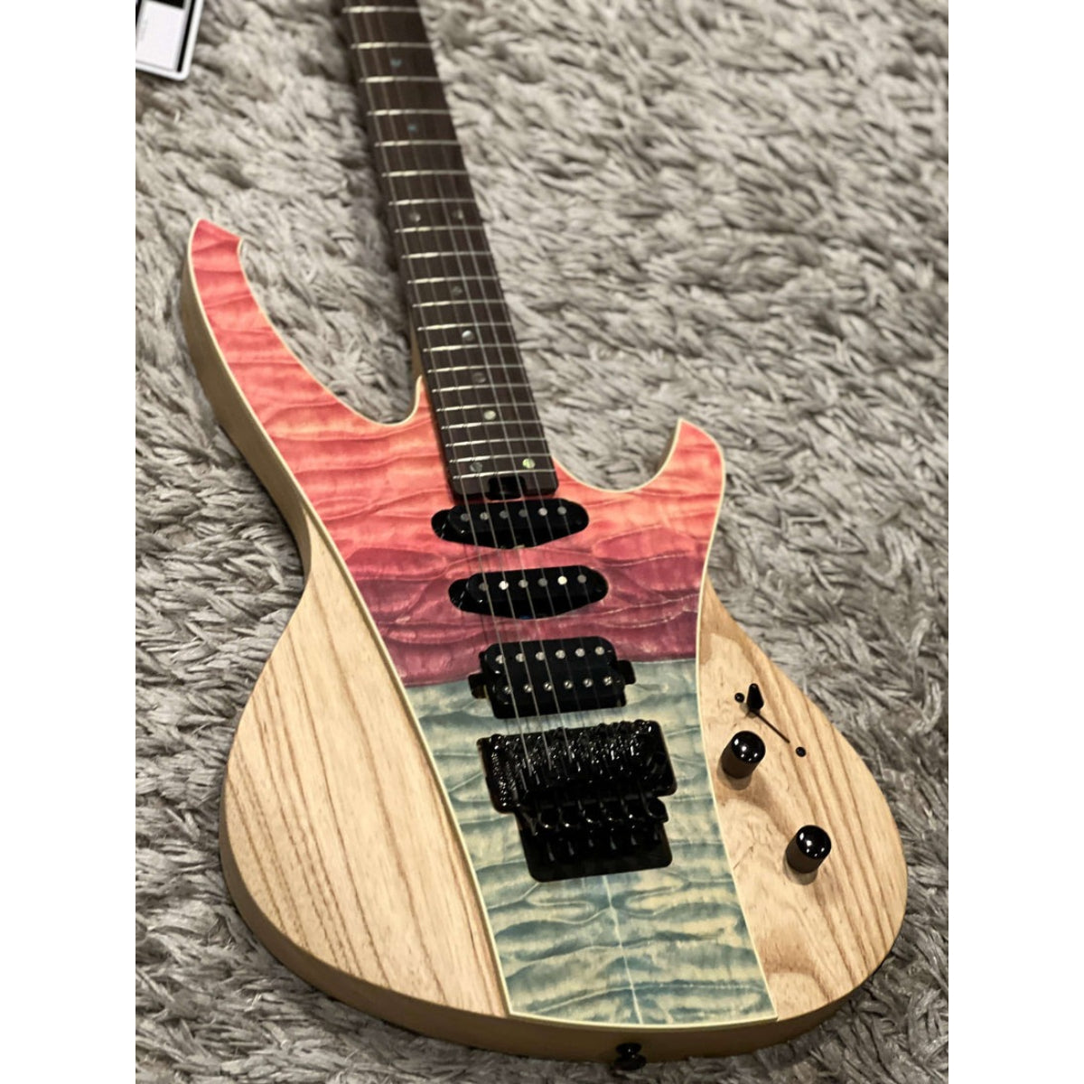 Đàn Guitar Điện Soloking S508Q FR, Bahama Ocean Sunset