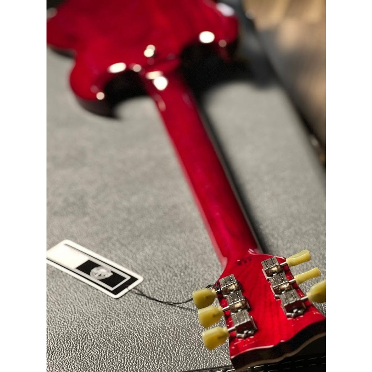Đàn Guitar Điện Soloking SG60 Vibrola, Transparent Red Cherry Nafiri Special Run Jescar