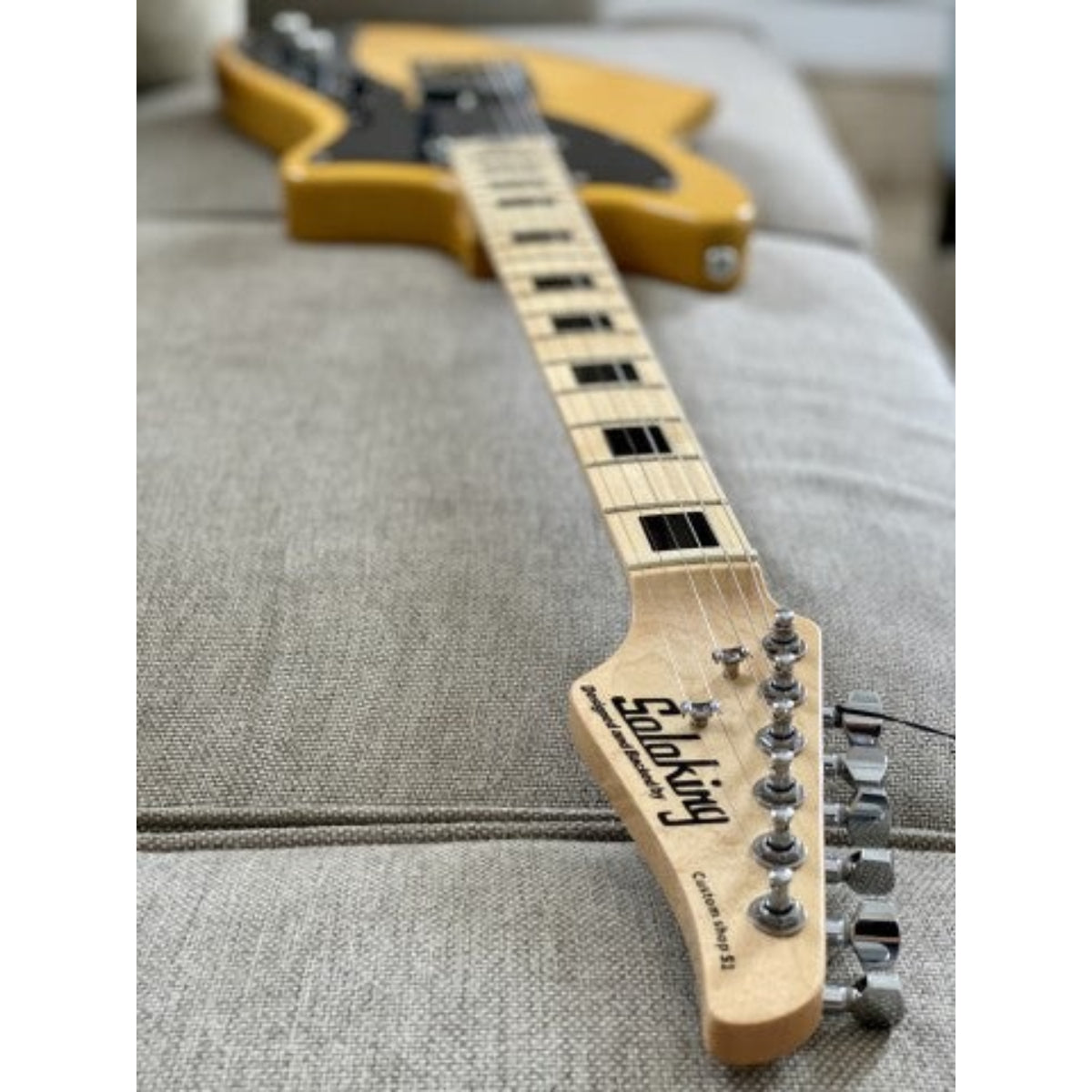 Đàn Guitar Điện Soloking SJT100, Butterscotch Blonde