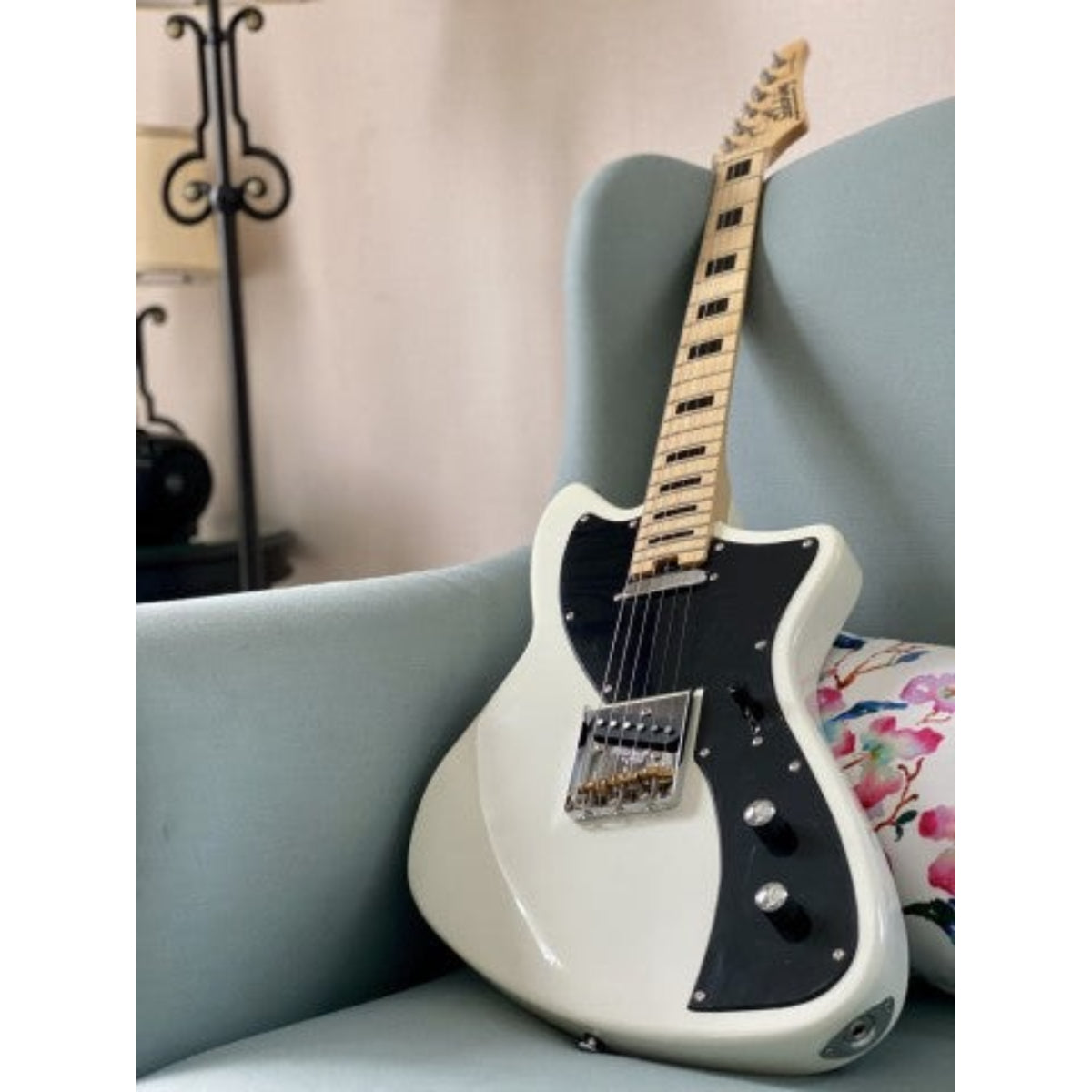 Đàn Guitar Điện Soloking SJT100, Olympic White