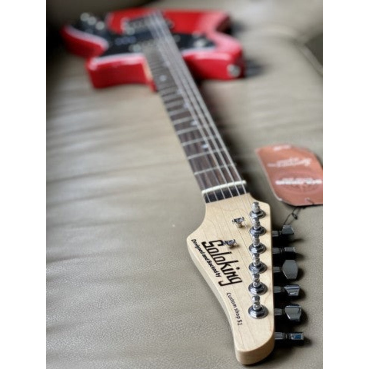 Đàn Guitar Điện Soloking SJT200, Torino Red