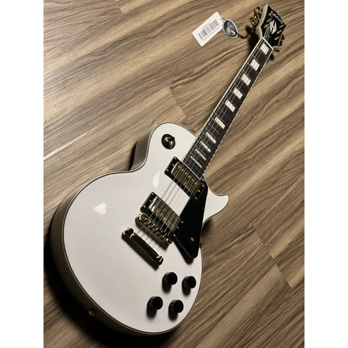 Đàn Guitar Điện Soloking SLC60, Gold Hardware, Alpine White