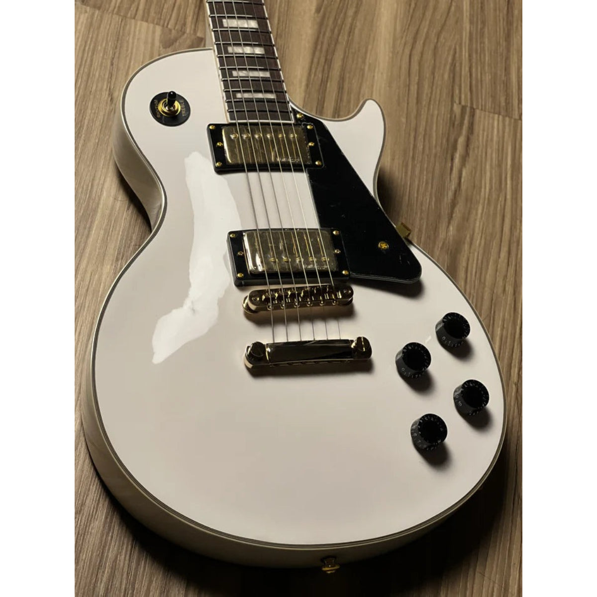 Đàn Guitar Điện Soloking SLC60, Gold Hardware, Alpine White