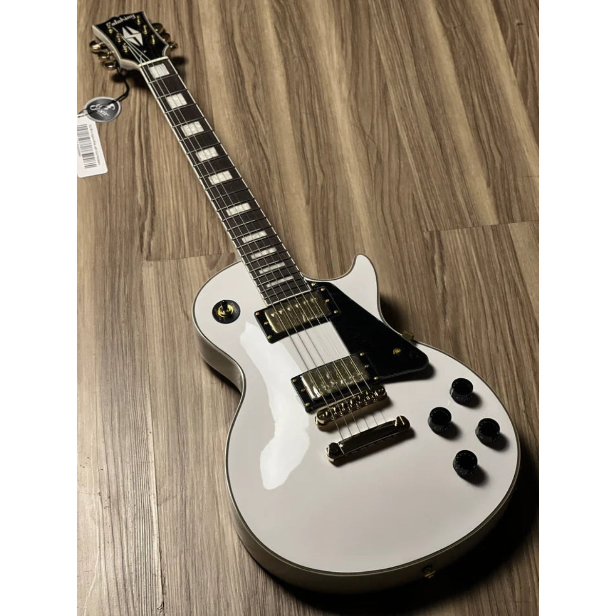 Đàn Guitar Điện Soloking SLC60, Gold Hardware, Alpine White