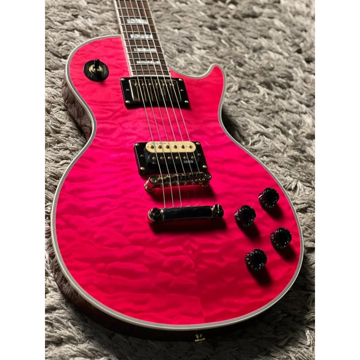 Đàn Guitar Điện Soloking SLS50QM Deluxe, 5A Quilt Top, Sunset Fade