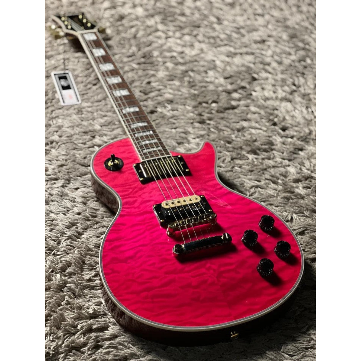 Đàn Guitar Điện Soloking SLS50QM Deluxe, 5A Quilt Top, Sunset Fade