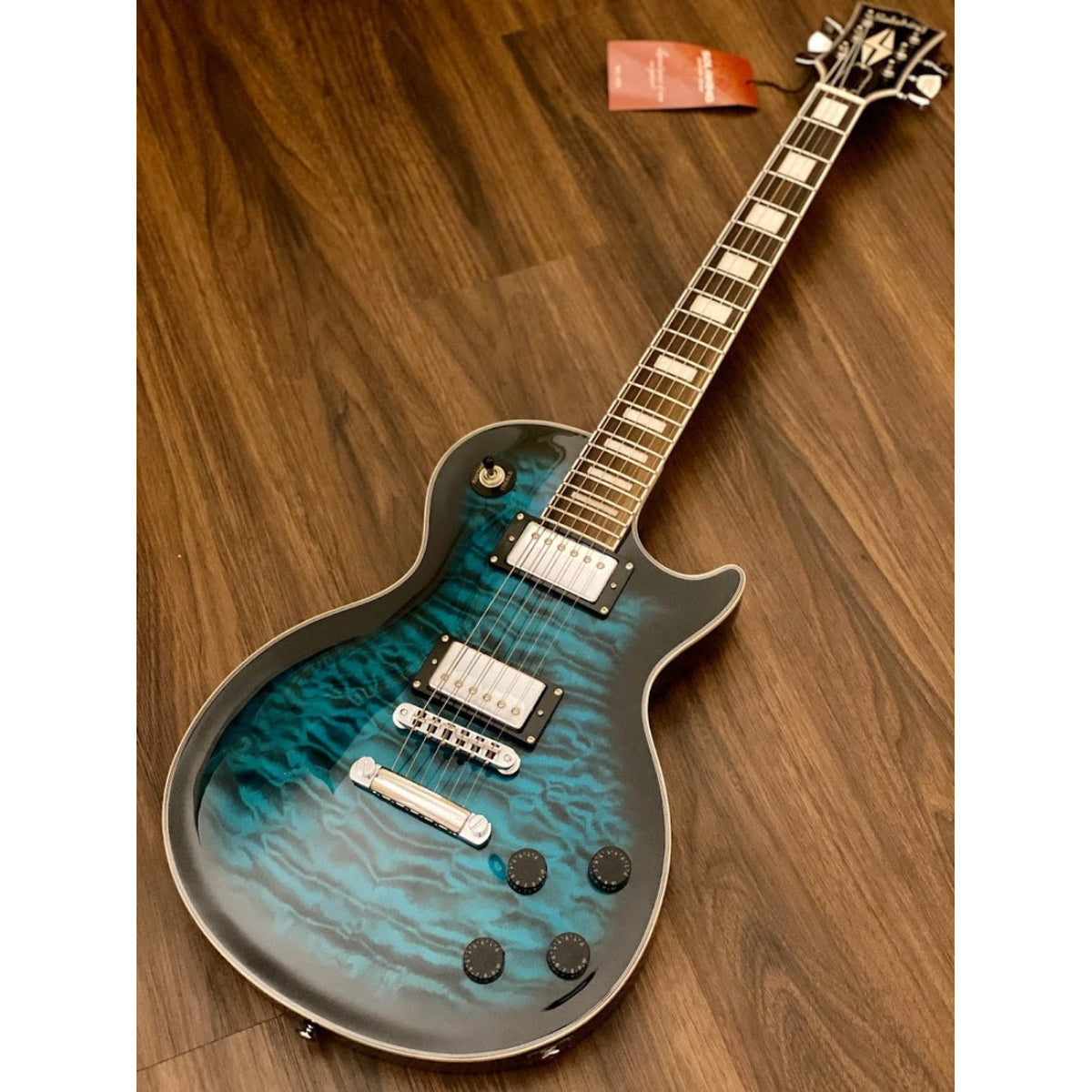 Đàn Guitar Điện Soloking SLS60QM Deluxe, Teal Burst Nafiri Music Special Run