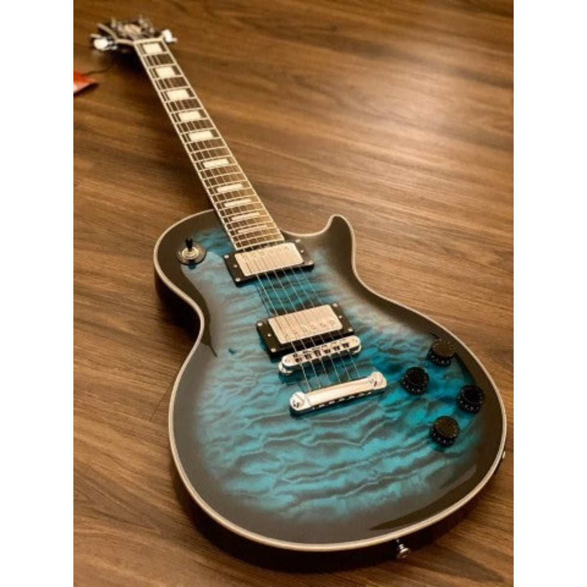 Đàn Guitar Điện Soloking SLS60QM Deluxe, Teal Burst Nafiri Music Special Run